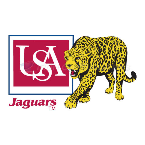 South Alabama Jaguars Logo T-shirts Iron On Transfers N6191 - Click Image to Close